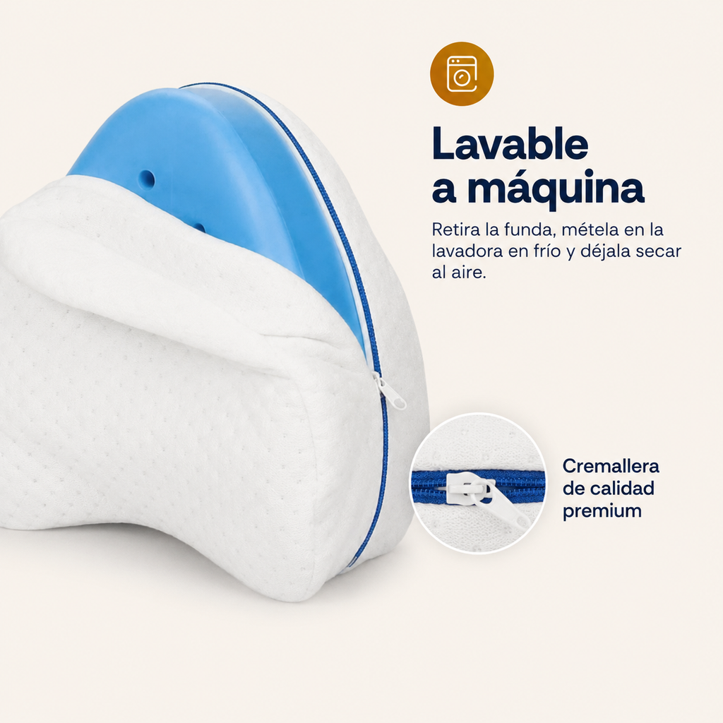 Almohada relajante ortopédica piernas