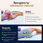 Almohada relajante ortopédica piernas